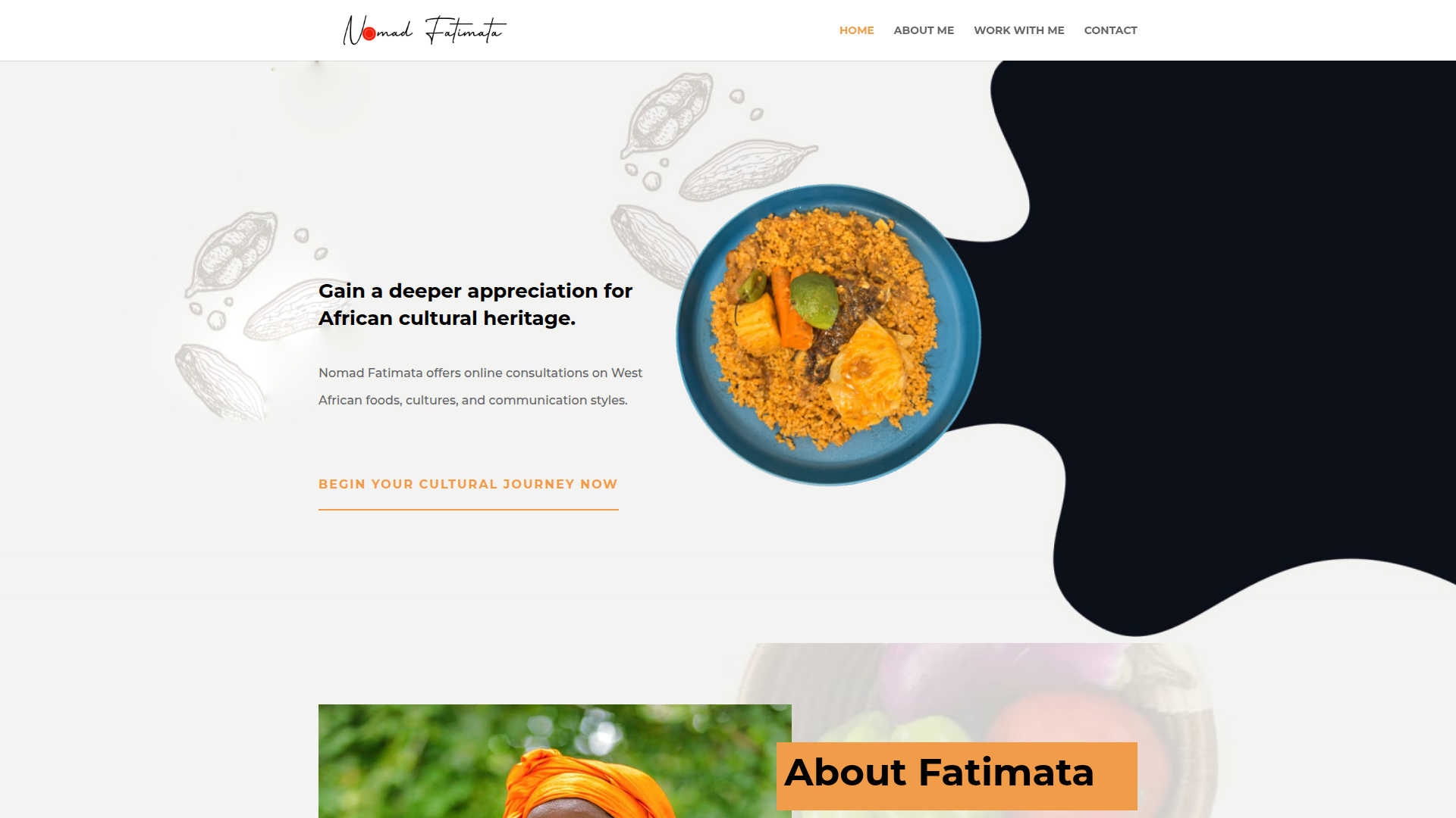 Nomad Fatimata website